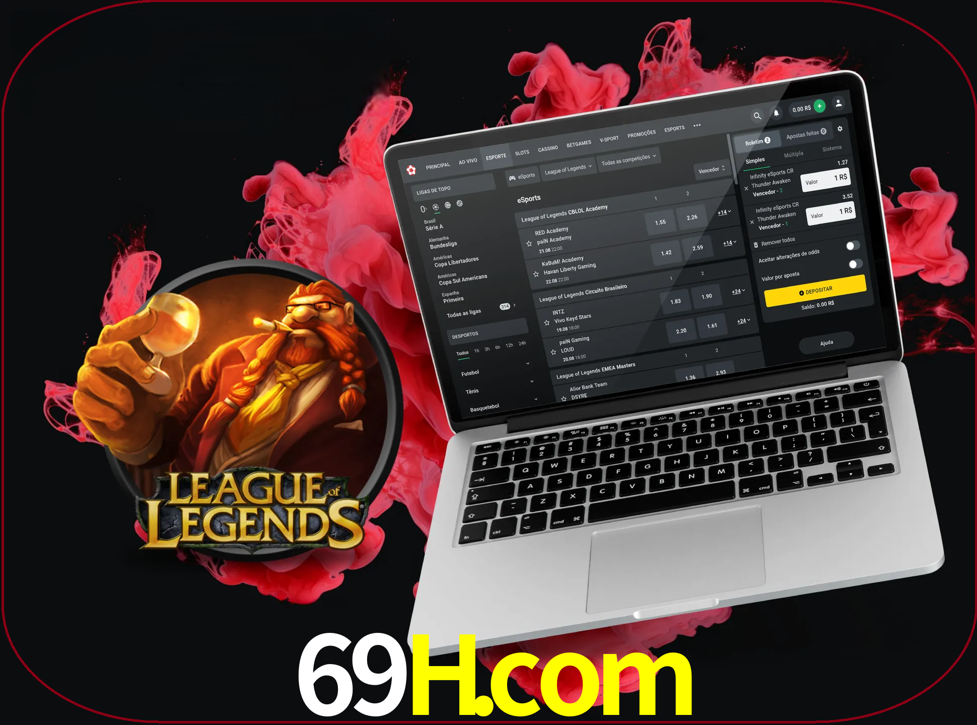 Se é um fã deste jogo, muitos torneios fantásticos que o vão surpreender estão disponíveis no 69h.